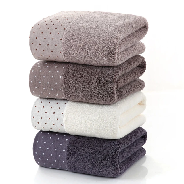 Toalla de ducha de algodón grande para adultos y niños, toallas gruesas para  el Hogar, baño y Hotel - AliExpress