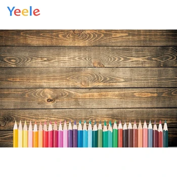 

Wood Floor Pen Pencil Children Back To School Backdrop Vinyl Photography Backdrops Photographic Background Photophone Shoot
