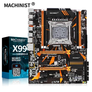 

MACHINIST X99 desktop motherboard LGA 2011-3 ATX support DDR3 ECC RAM memory with WiFi M.2 NVME slot SATA3.0 USB3.0 mainboard