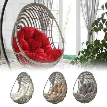 

9 Colors Swing Hanging Basket Seat Cushion Thicken Hanging Chair Pad For Home Living Rooms Hanging Beds Rocking Chair Seats