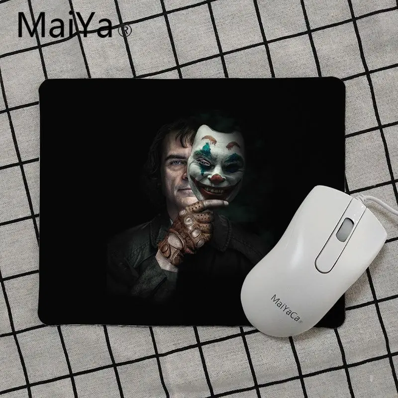 No Lock Edge25x29cm Maiya высокое качество фильм Джокер индивидуальный игровой коврик для мыши для ноутбука игровой коврик мышь - Цвет: No Lock Edge25x29cm