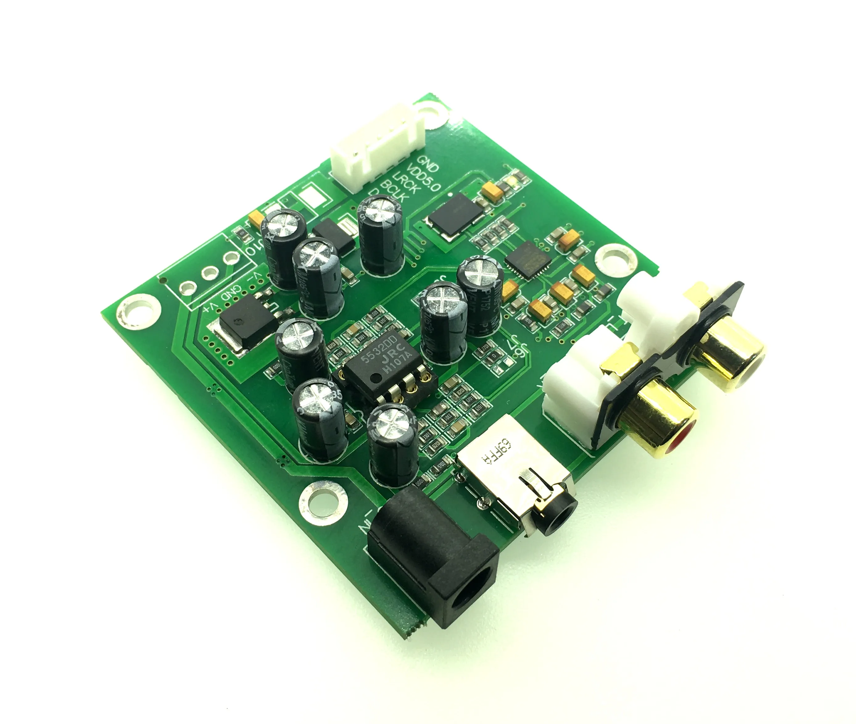 ES9018K2M I2S IIS DSD Digital Audio Input DAC Decoder Board Simulation DOP