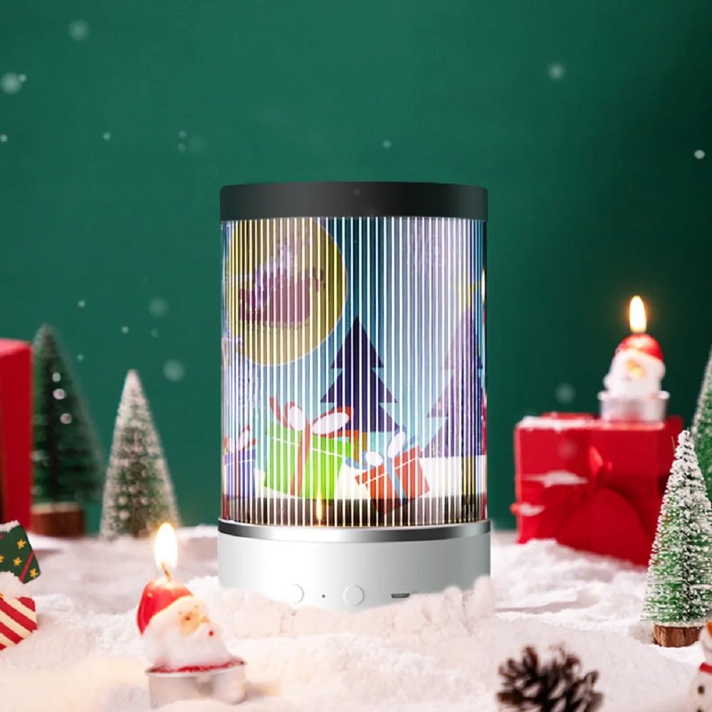 

Night Light LED Starry Sky Projector Desk Lamps Christmas Halloween Decoration Moving Animated Projection Novelty Star Light