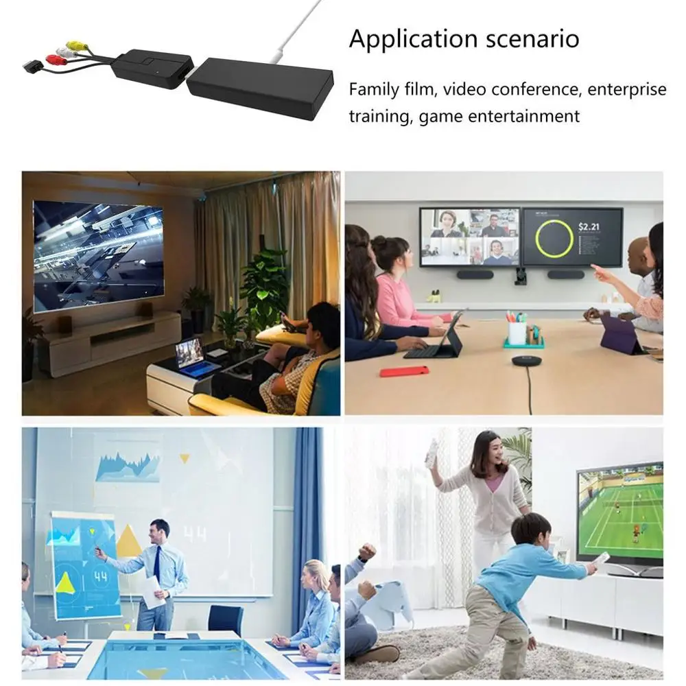 HDMI RCA ТВ Кабель HDMI в 3 RCA кабель преобразования с USB портом зарядки для ТВ коробка/PS3 с проектором HD ТВ кабель