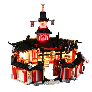 

USB Powered LED Light Building Block Modified Kit For Monastery Of Spinjitzu 70670 (LED Included Only, No Kit)