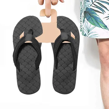 

WOTTE Men Flip Flops Summer Men Slippers Non-slip Soft Flip-Flops Breathable Beach Sandals Slipper Big Size 48 chaussure homme