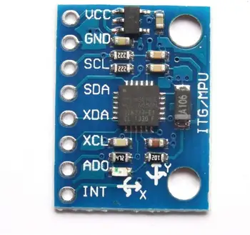 

Cuburtas 3 Axial GY-521 MPU-6050 Module Axis analog gyro sensors + 3 Axis Gyroscope Accelerometer Stance Tilt MPU6050