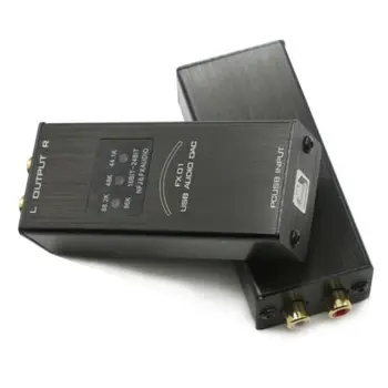 

FX Audio FX-01 USB Sound Card Audio Decoder DAC SA9023+PCM5102 Sampling Display