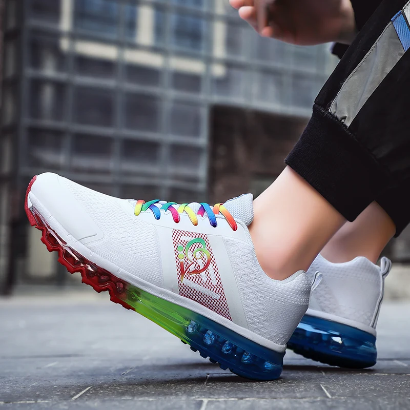 Модные кроссовки Легкая мужская повседневная обувь Обувь на воздушной подушке