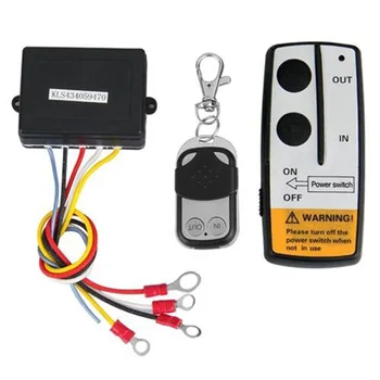 

About 45x105mm 3 Wireless Winch Remote Control Set Kit 12V Brand New And High Quality