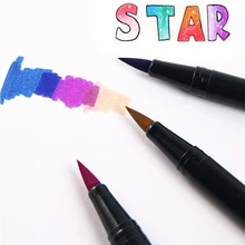 5 Japanese TOMBOW AB-T 96-color Double-headed Fine Art Hair Note Pen Professional Pen Marker Painting School Supplies