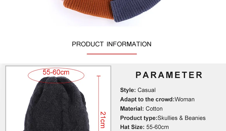 粗羊毛棱形格子花样帽子速卖通详情页_02