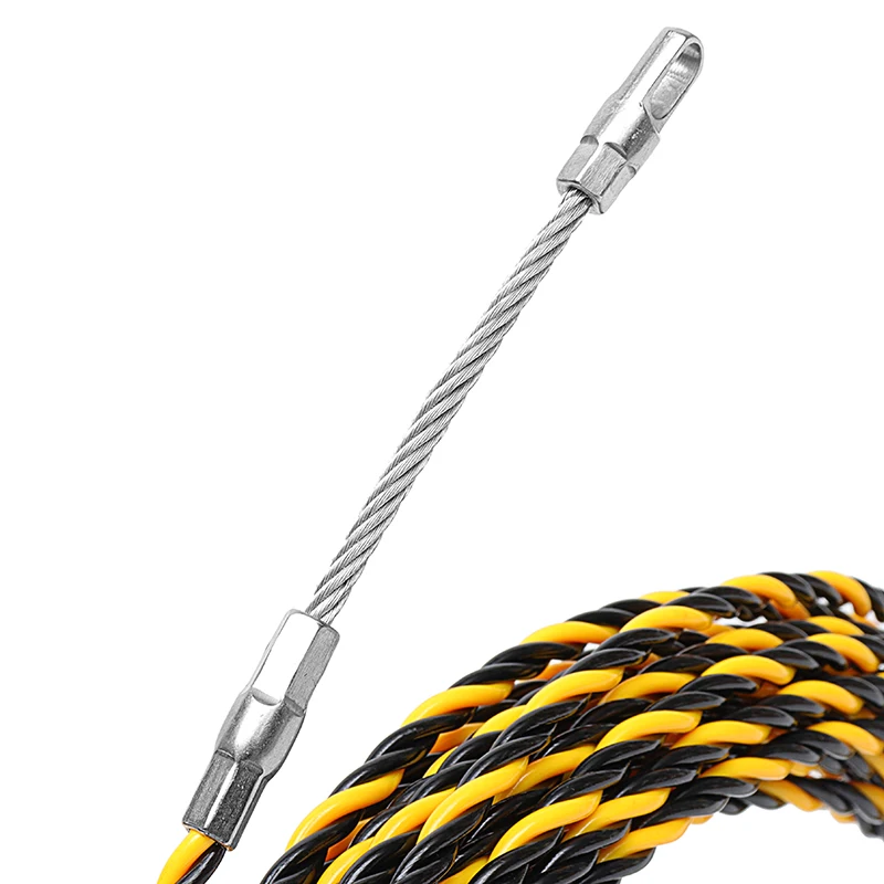 6 мм 5 метров до 50 метров кабельный Съемник направляющее устройство стекловолокно нейлон электрический кабель толкатели ленты провода резьбы инструмент