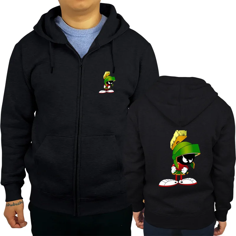 Толстовка мужская с капюшоном Marvin The Martian 5 модная толстовка унисекс Свободный Топ