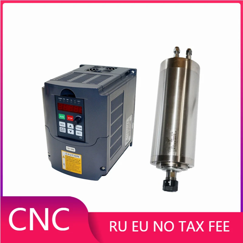 Diy Cnc Router Water Cooling Spindle 800w 1 5kw 2 2kw Frequency Drive Vfd 2 2kw 1 5kw Inverter For Cnc Milling Engraving Machine Machine Tool Spindle Aliexpress