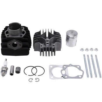 

Cylinder Piston Ring Gasket Top End Kit for Suzuki Quadrunner LT50 1984-1987 11210-04012-0F0 11111-04001 12110-43000