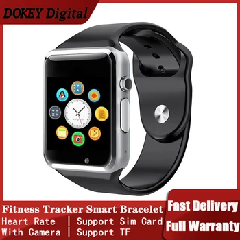 

A1 Smart Watch Men Support Sim Card Camera for IPHONE Android Apple IOS Fitness Tracker Bracelet 1.54" Bluetooth Waterproof IP67