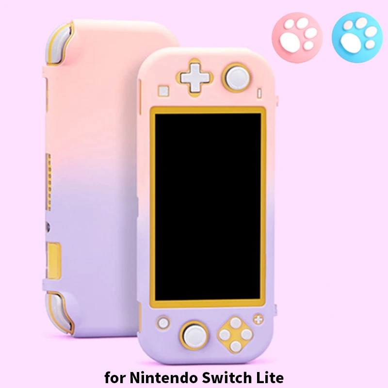 

DATA FROG Gradient Color Cover for Nintendo Switch Lite Front Back Cover Shell for Nintendo Switch Lite Console Protective Case