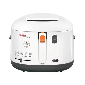 

Tefal One filter Single 2.1L 1900 W Anthracite, White - fryers (2.1 L, 1.2 kg, single, Anthracite, White, 1900 W) Elettrodomestic