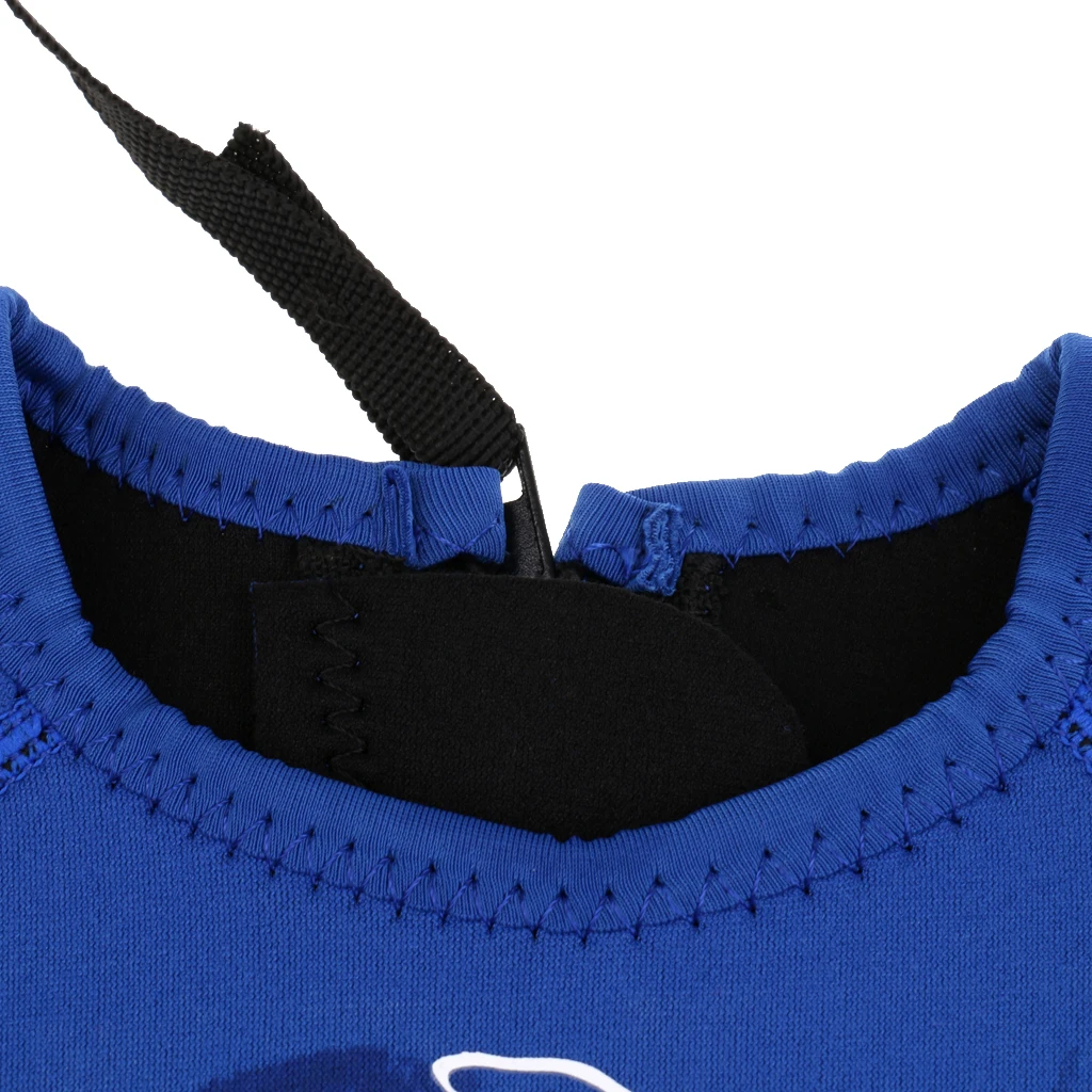 Short Sleeve One Piece Swimsuit Wetsuit, UPF 50+ Protection Rashguard Blue Boys for Children Toddler 