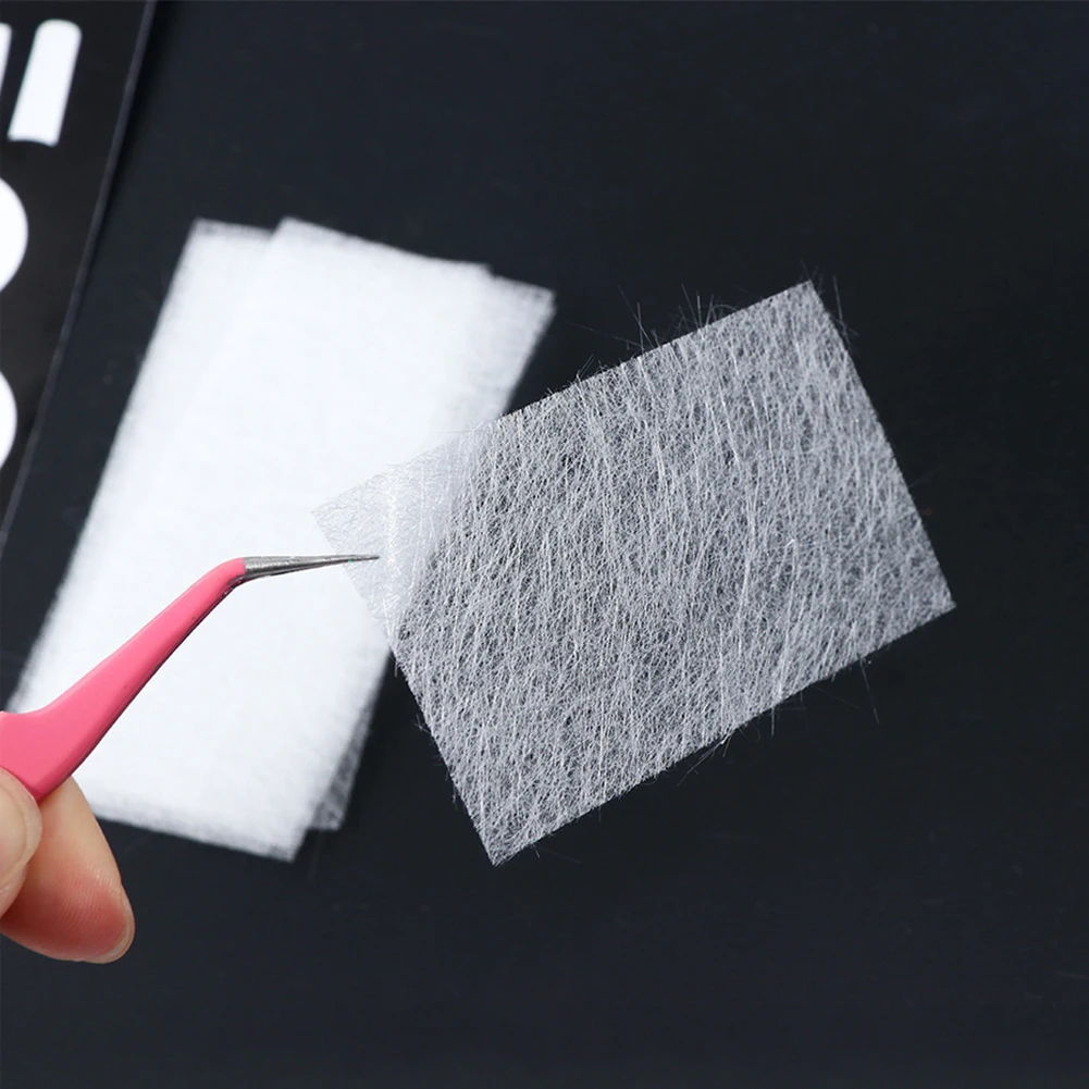 

10 Pcs DIY Silk Fiberglass Form Non-Woven Silks UV Gel Building Fiber Acrylic Manicure Accessory for Nail Extension