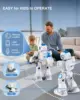 New Robots Intelligent RC Robot Singing/Dancing Songs Stories Playing Time: 2-3 Hours Programming For Kids Gift 3