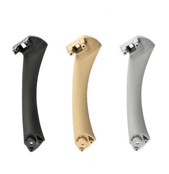 

Car Styling Gray Beige Black Car Interior Inner Door Armrest Panel Handle Pull Trim Cover for bmw 3 series E90 E91 318 320 325