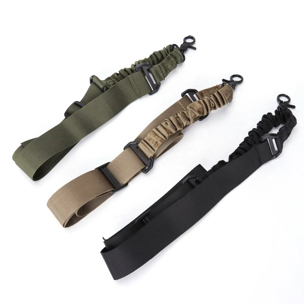 airsoft M4 M16 AR 15 accessories Tactical single point sling rifle strap safety protective sling for hunting shooting (1)