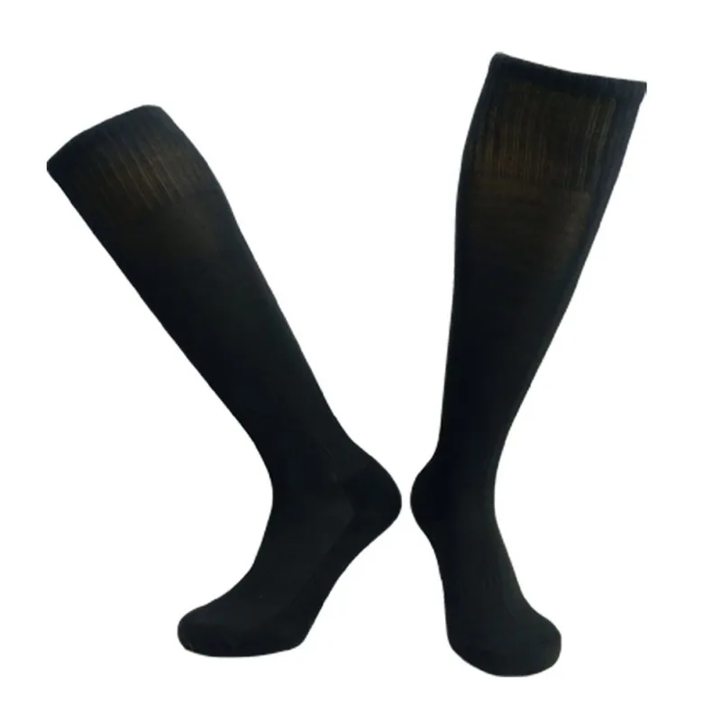 Футбольные носки Длинные утепленные полотенца снизу Спортивные Носки дышащие пот взрослых детей тренировочные футбольные гетры - Цвет: B2
