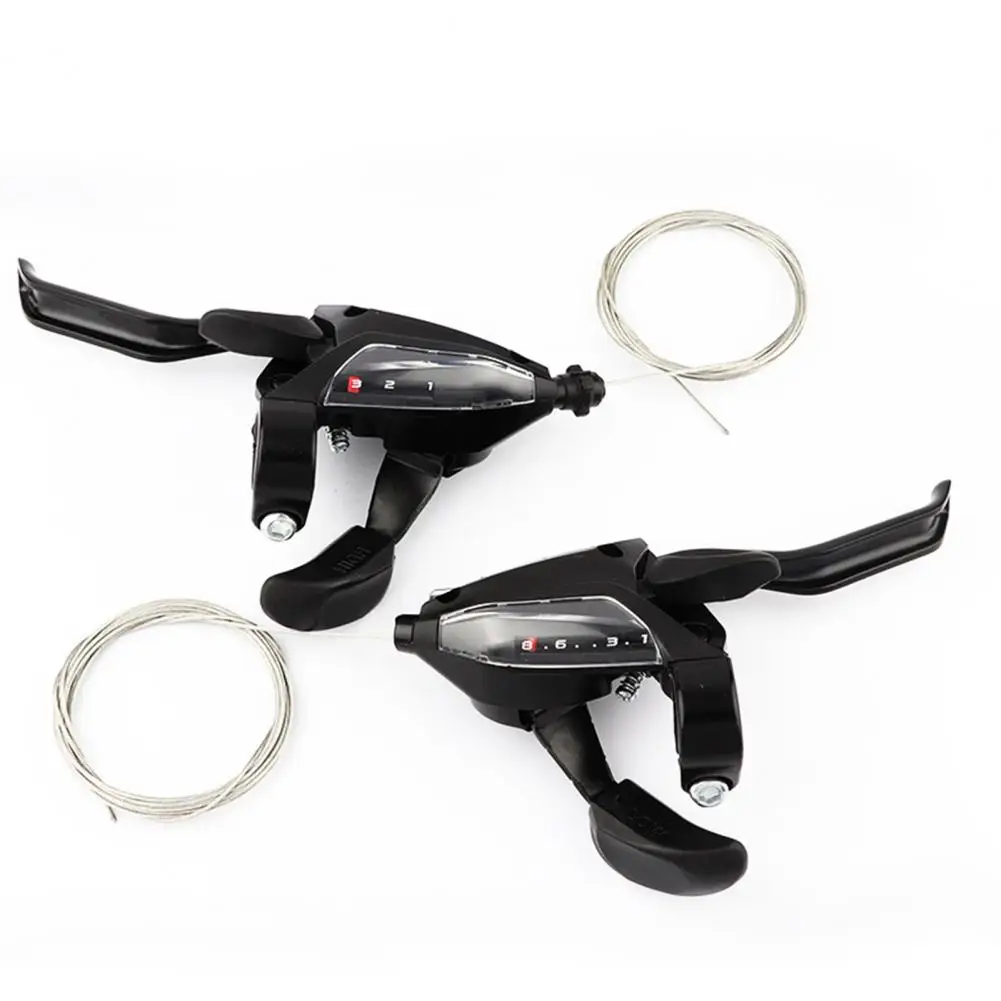 Trigger Shifter Single 3/7/8 Left Speed Corrosion Resistant ABS Sensitive Derailleur Bike Brake for MTB переключатель скорости