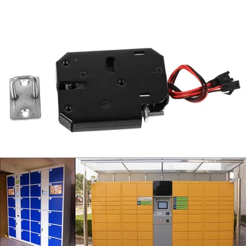 

Small Electromagnetic Lock DC 12V 2A Electric Supermarket Smart Locker Electronic Lock Access Control Electric Lock Mailbox Lock