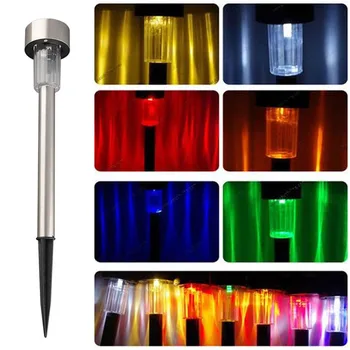 

Landscape Lights Solar Yard Lamp Home Path Light Eco-Friendly Lawn Light Atmosphere 4.5*29.5 Cm Durable Lawn Lamp Drop Shipping