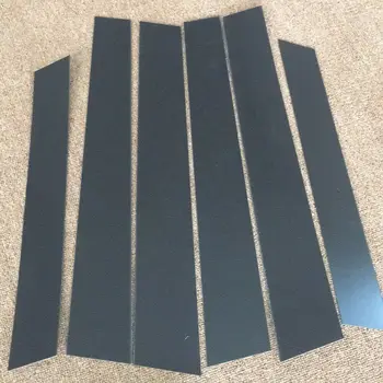 

6Pcs/Set Door Trim Piano Cover Kit Black Pillar Posts For Honda CRV 07-11 Window Stickers Exterior Accessories