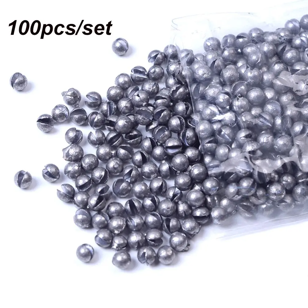 25Pcs / set Pêche Poids en plomb Poids de plomb de pêche au plomb pour toutes les eaux 50g | FR