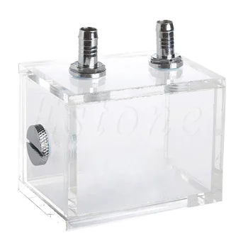 

200ml Acrylic Liquid Water Cooled Brushless Pump Tank For CPU Water Cooling　