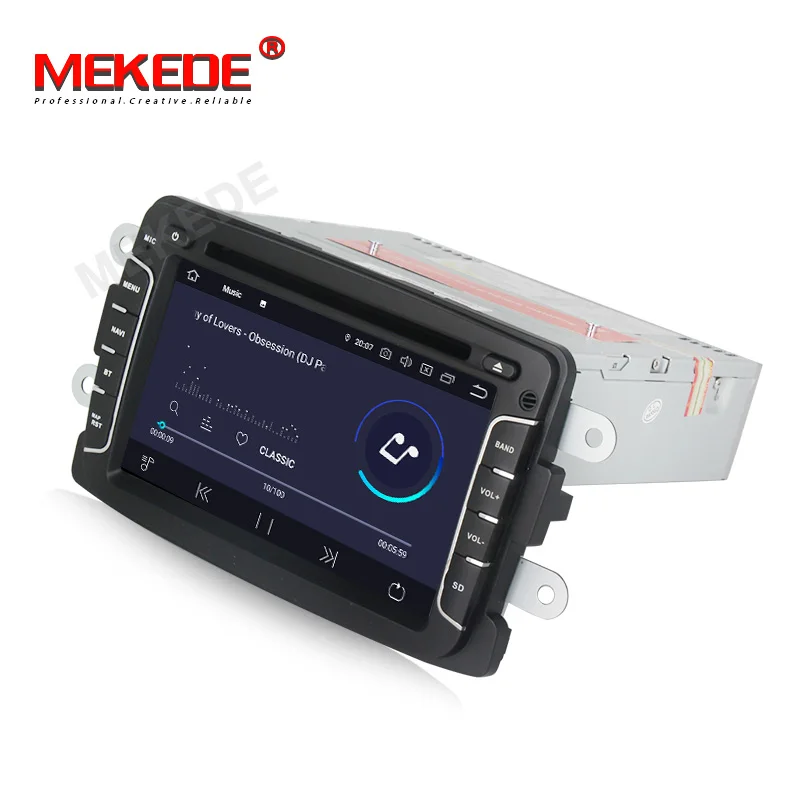 Ips DSP Android 9,0 4+ 64G Автомобильный мультимедийный dvd-плеер для Renault Duster DACIA sandero Captur Lada Xray 2 Logan 2 wifi BT