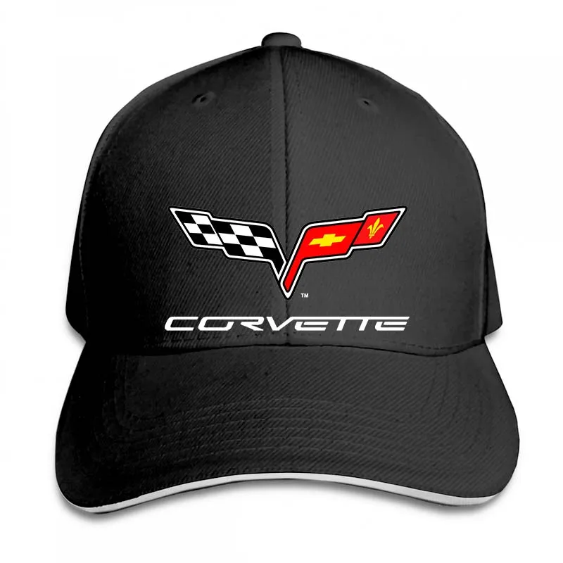 Chevrolet Corvette бейсбольная кепка для мужчин и женщин, Кепка-Дальнобойщик, модная Регулируемая Кепка - Цвет: 2-Black