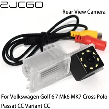 ZJCGO CCD HD Автомобильная камера заднего вида для Volkswagen Golf 6 7 Mk6 MK7 Cross Polo Passat CC Variant B6 B7