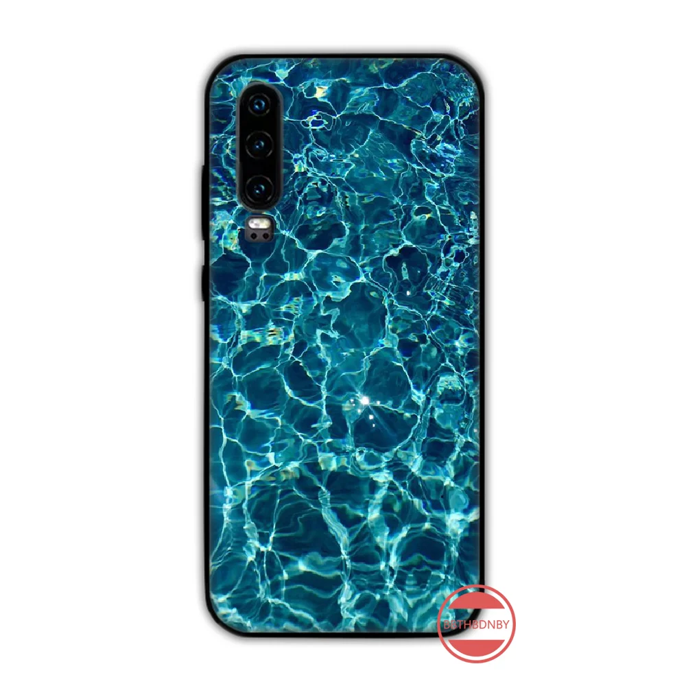 silicone case for huawei phone Biển Đảo Du Lịch Bãi Biển Đại Dương Hoa Văn Ốp Lưng Điện Thoại Funda Cho Huawei P9 P10 P20 P30 Lite 2016 2017 2019 Plus pro P Thông Minh silicone case for huawei phone