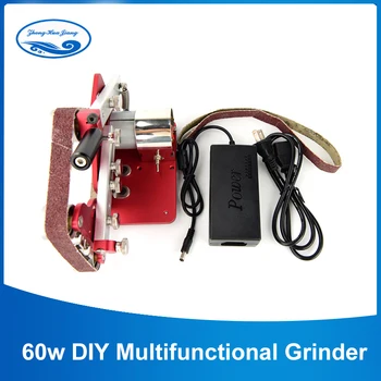 

60w DIY Multifunctional Grinder Mini Electric Belt Sander Polishing Grinding Machine