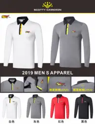 2019new ТЕННИСКА мужские, быстросохнущие Гольф спортивные рубашки с длинными рукавами одежда для гольфа TU