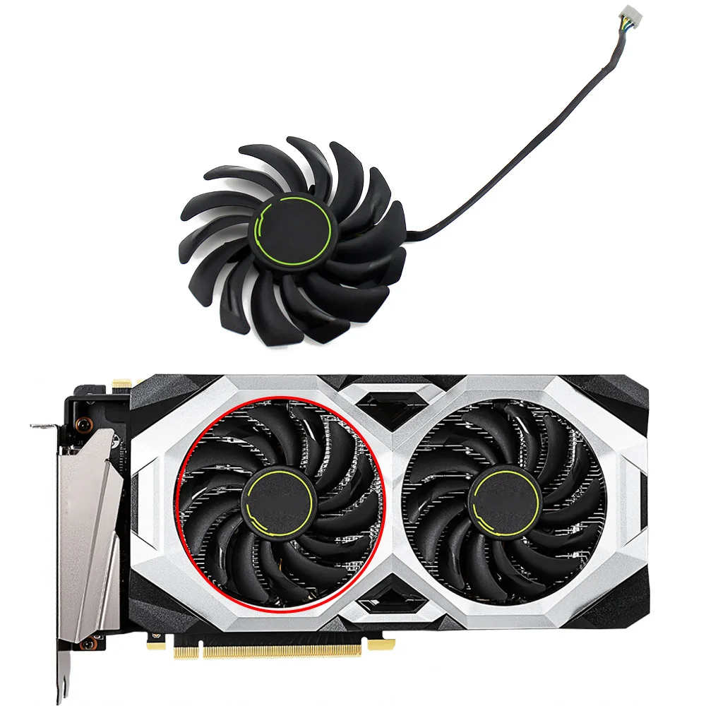 PLD09210S12HH 4Pin Graphics card fan RTX2080 RTX2070 For MSI GEFORCE RTX 2060 2070 SUPER VENTUS Graphics Card