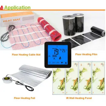 

WiFI Smart Room Thermostat Electric Heating System Temperature Controller Regulator App Controllable Thermostat