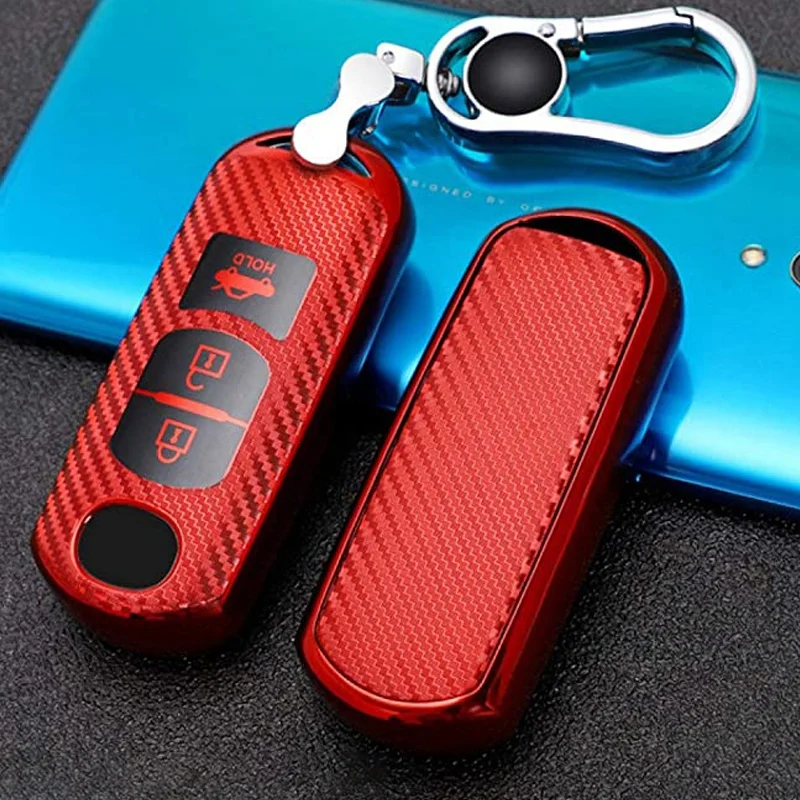 Key Case Soft Tpu Car Key Fob Cover Case Protect For Mazda 2 3 5 6 Cx3