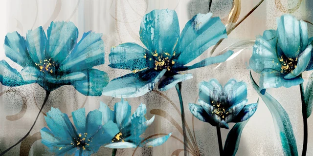 Colorful Flower Posters And Prints Abstract Oil Painting Printed On Canvas Wall Art Pictures For Living Room Sofa Home Decor 0630 flowers 4