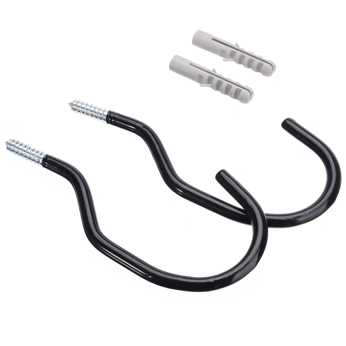 2Pcs Bike Wall Stand Holder Large Road Bicycle Storage Hooks Wall Mount Bike Cycle Hanger Brackets Cycling Bicycle Parts