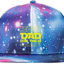 Лучшие бейсбольные кепки для папы в Галактике с изображением звездного неба, унисекс, Регулируемая Кепка для папы с изображением галактики синего цвета