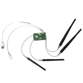 

Industrial Grade 5G Dual-Band Wifi Module 1200M Wireless Bridge Repeater Wireless Wifi to Cable for Computer Video