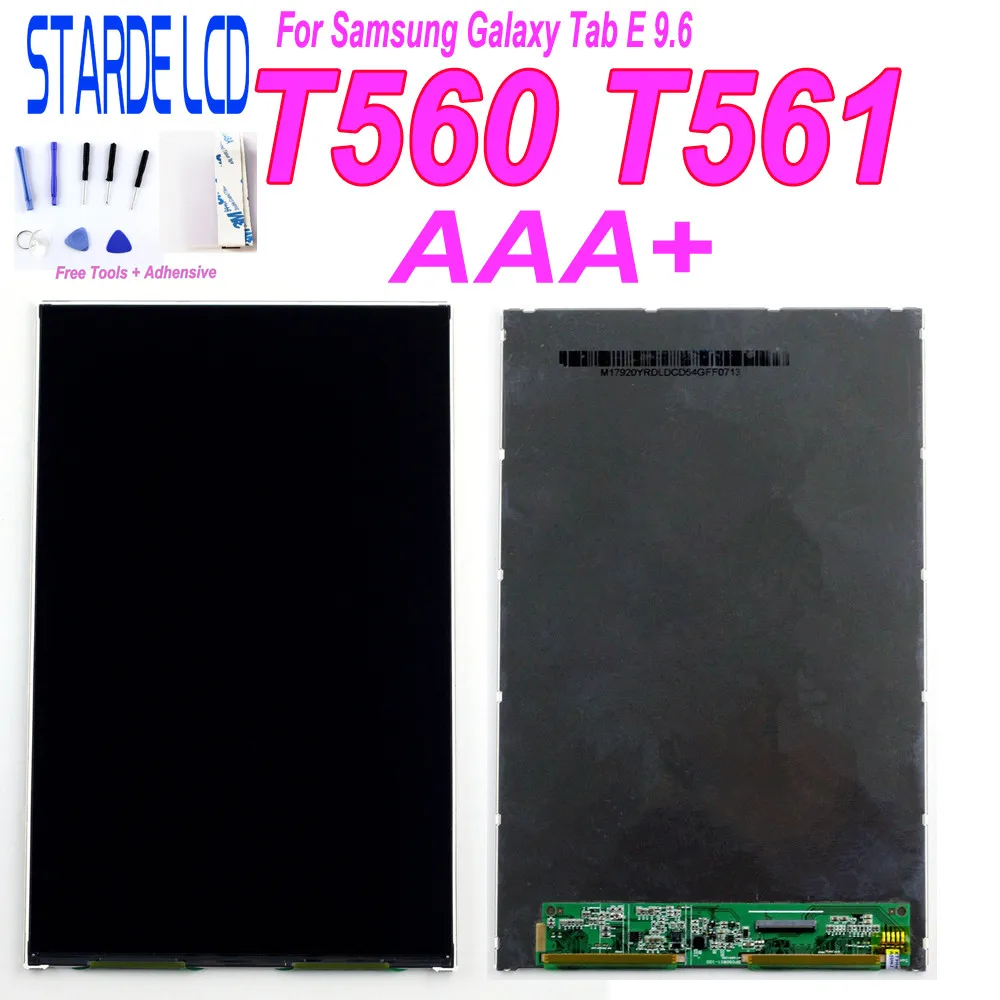 

AAA+ For Samsung Galaxy Tab E 9.6 SM-T560 T560 T561 LCD Display Screen Replacement Repair Part with F ree Tools and Adhensive
