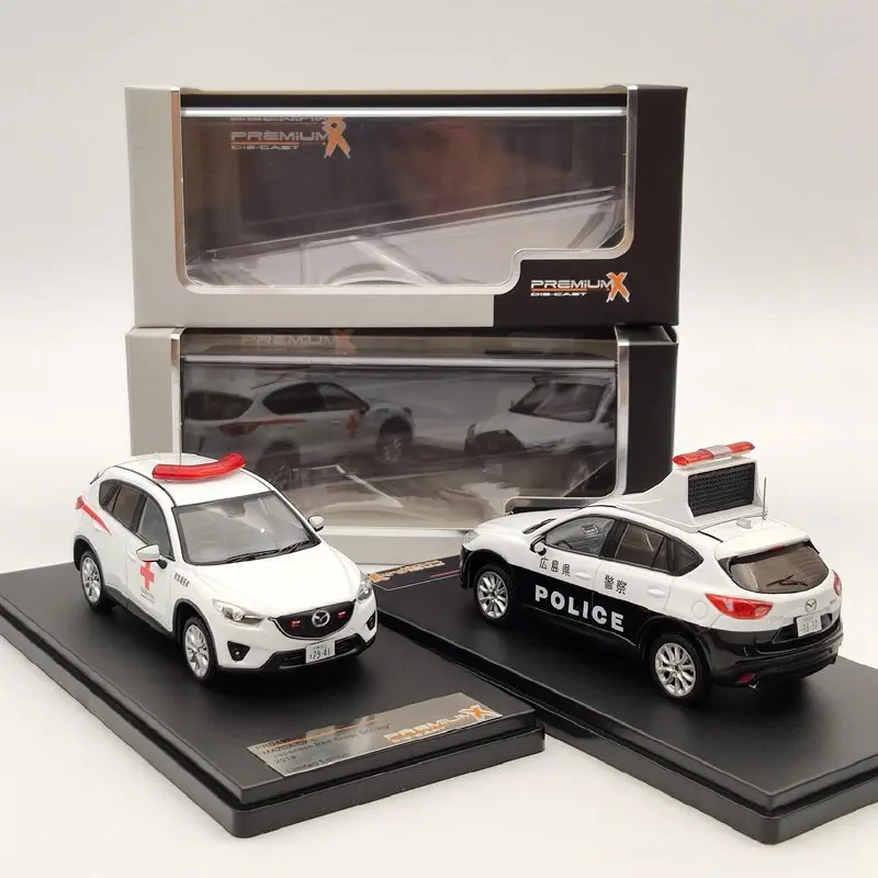 1/43 Премиум X для MAZDA CX5 2013 Японская полиция/скорая помощь литые модели автомобиля